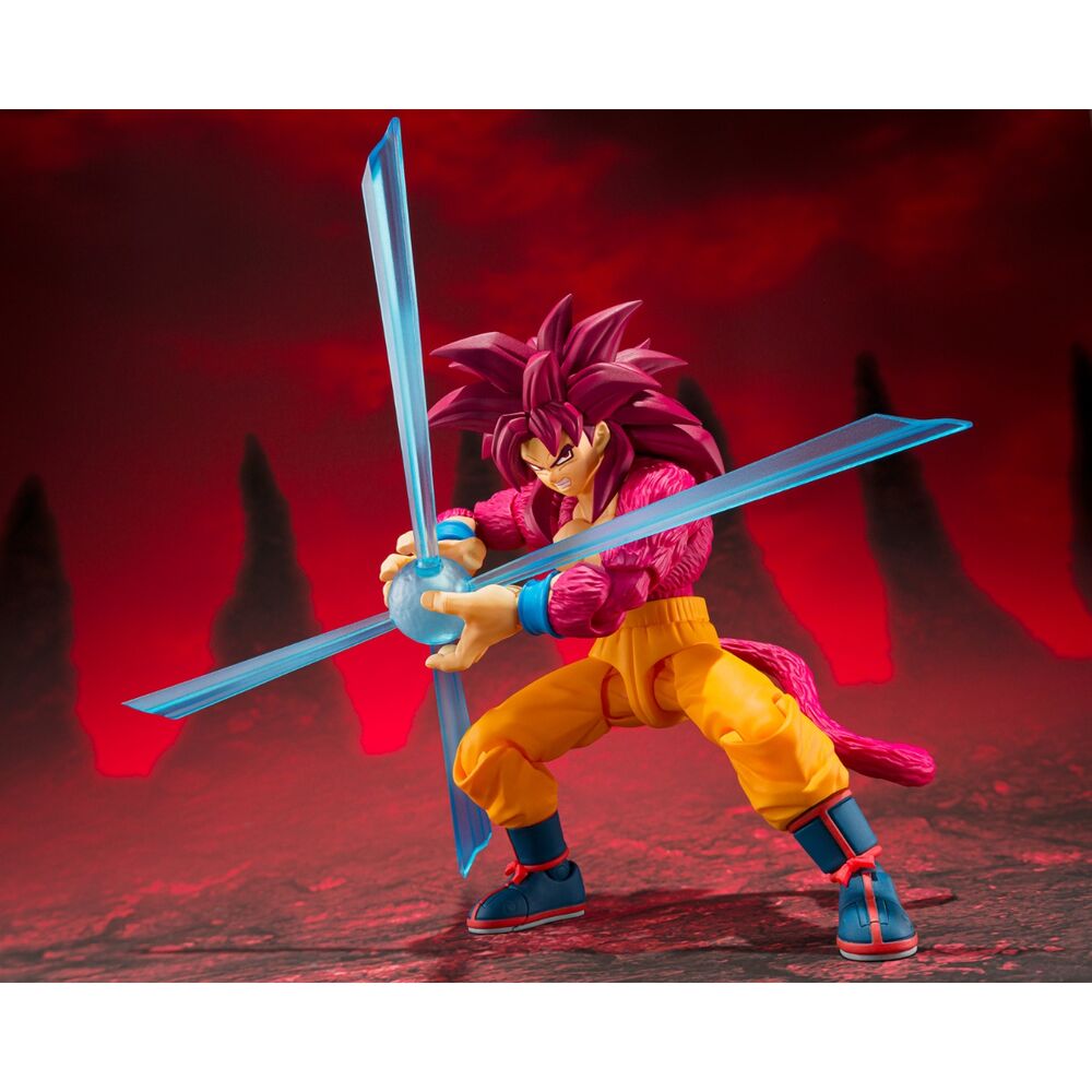 Figura Super Saiyan 4 Son Goku Daima Dragon Ball 14.5cm