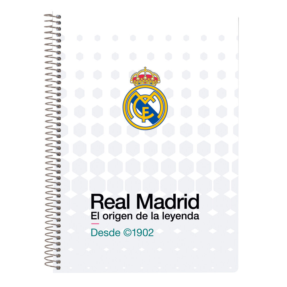 Cuaderno A5 Real Madrid 26/27