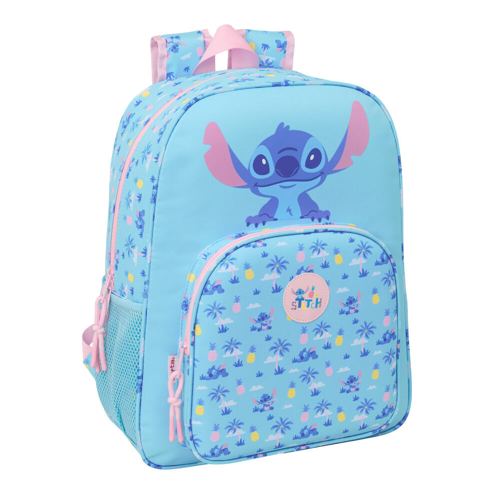 Mochila Waves Stitch Disney 42cm adaptable