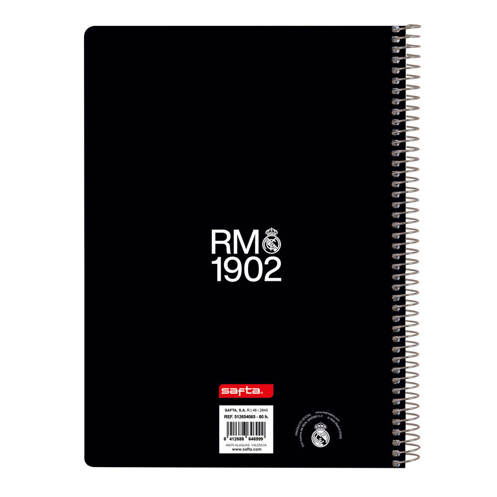 Cuaderno A5 Real Madrid 26/27