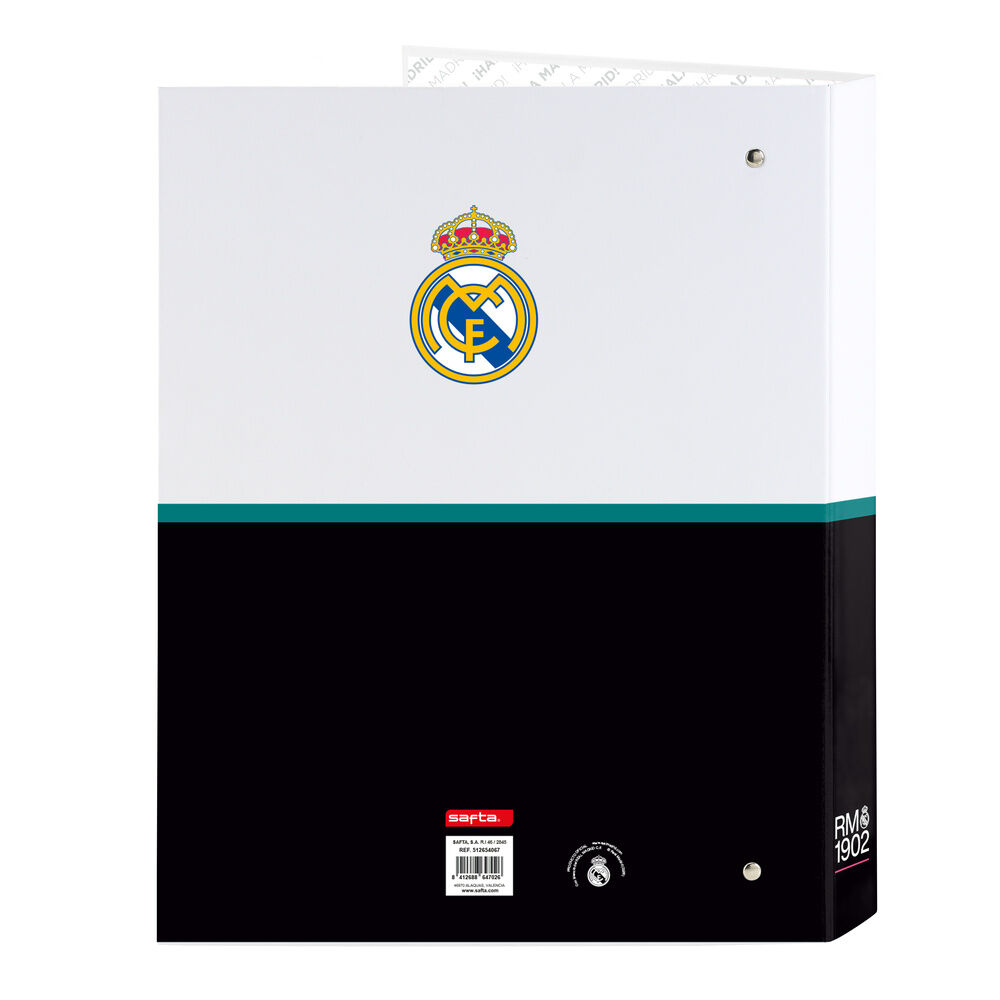 Carpeta A4 anillas Real Madrid 26/27