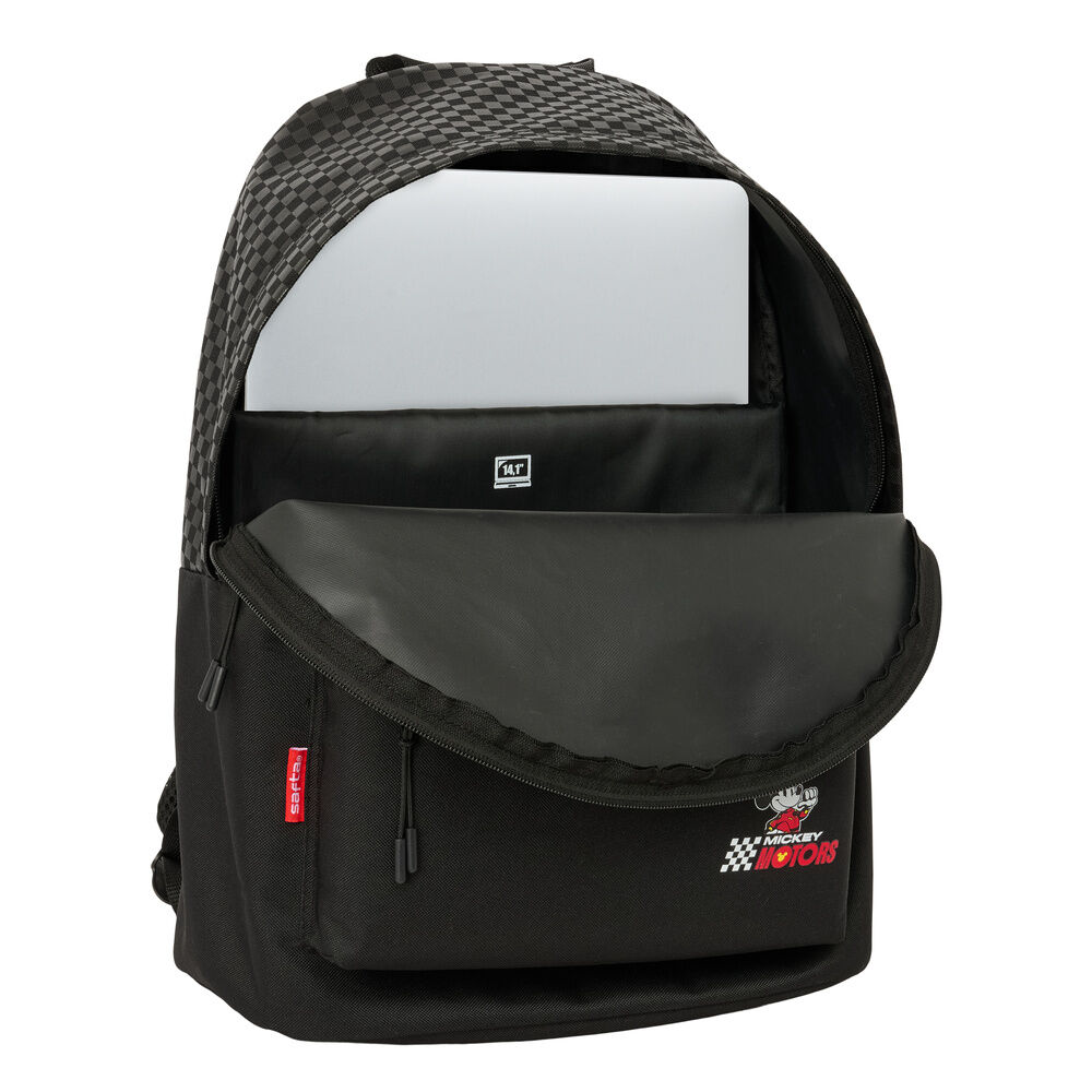 Mochila portatil Racing Mickey Disney 41cm - Imagen 4