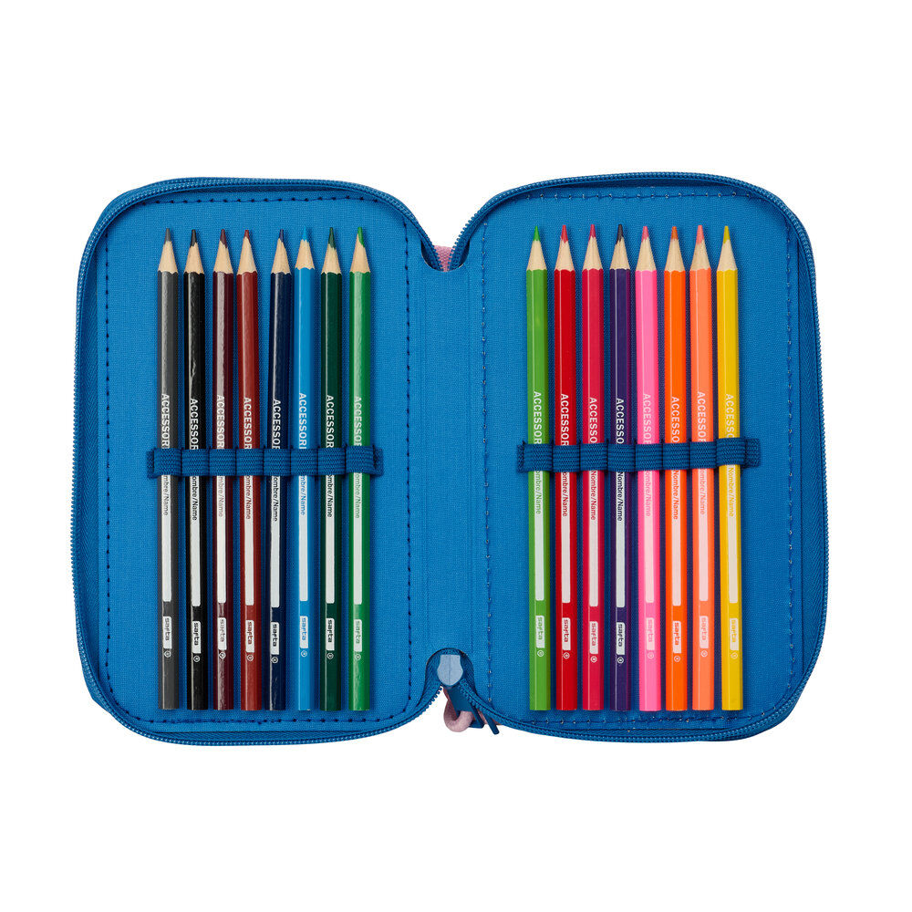 Plumier Angel & Stitch Disney triple 37pzs - Imagen 5