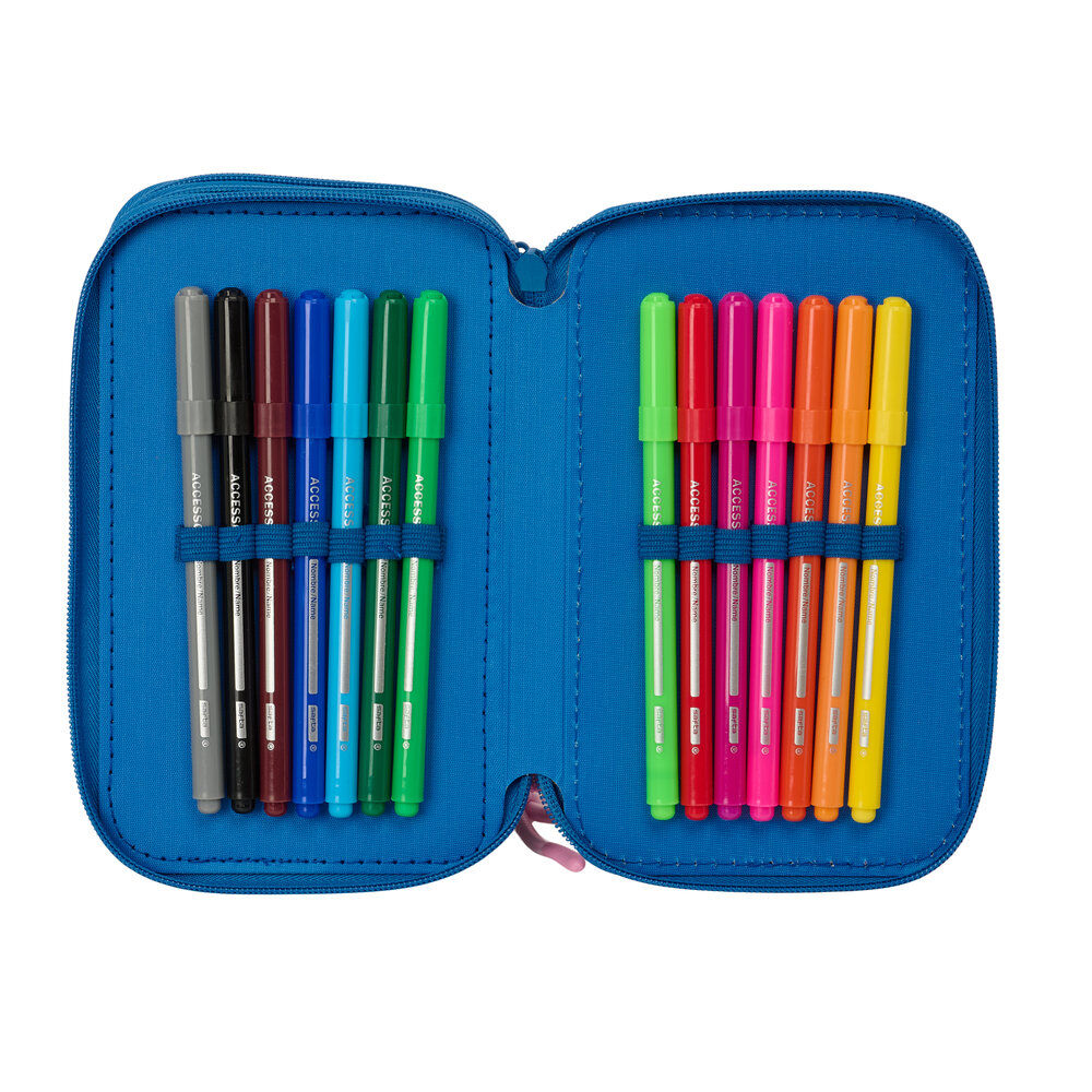 Plumier Angel & Stitch Disney triple 37pzs - Imagen 6