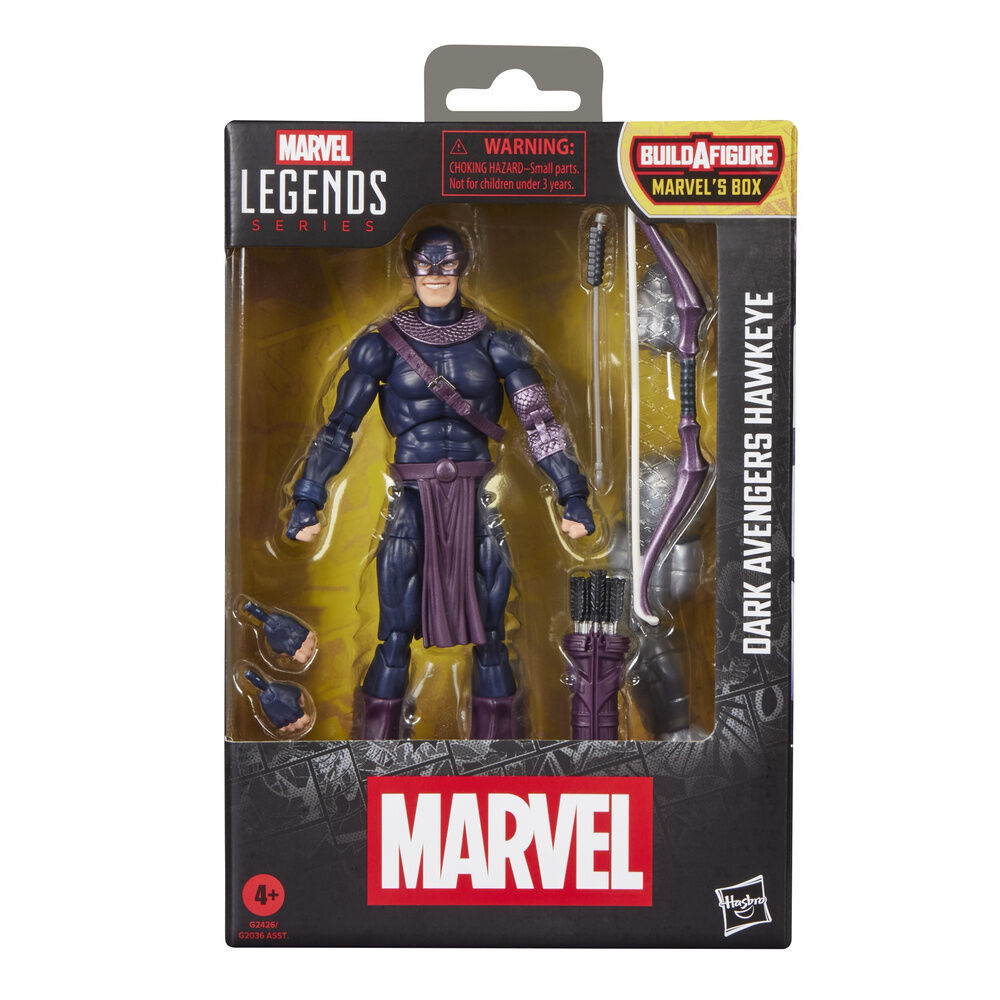 Figura Dark Avengers Hawkeye Marvel Legends Series 15cm