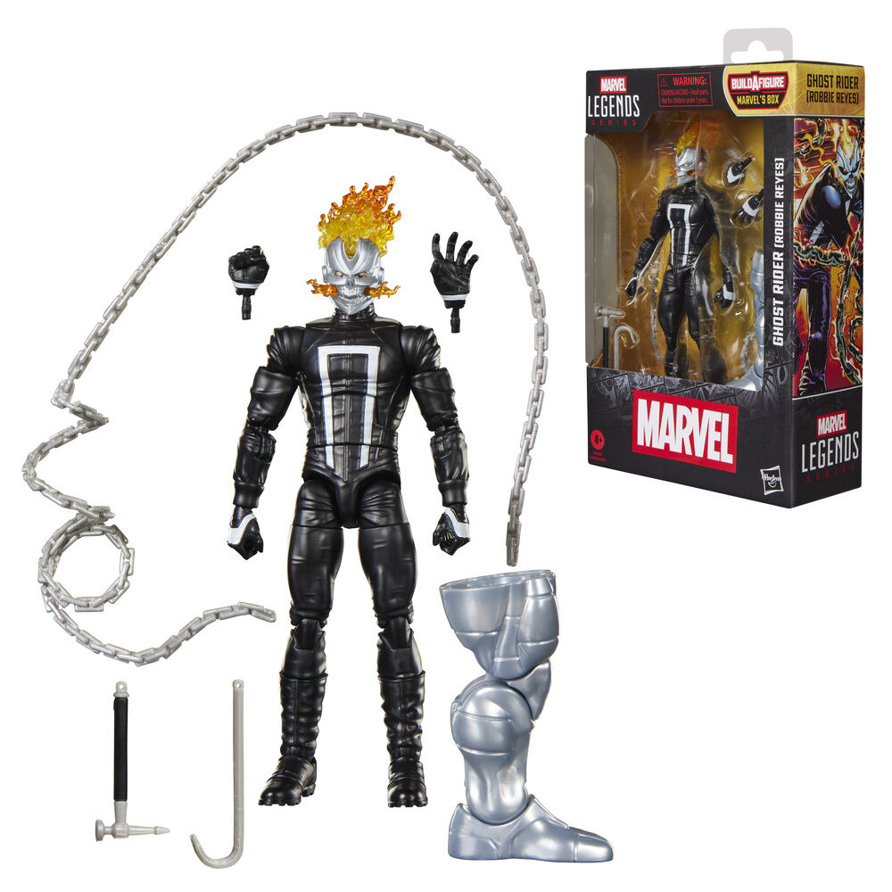 Figura Ghost Rider Robbie Reyes Marvel Legends Series 15cm