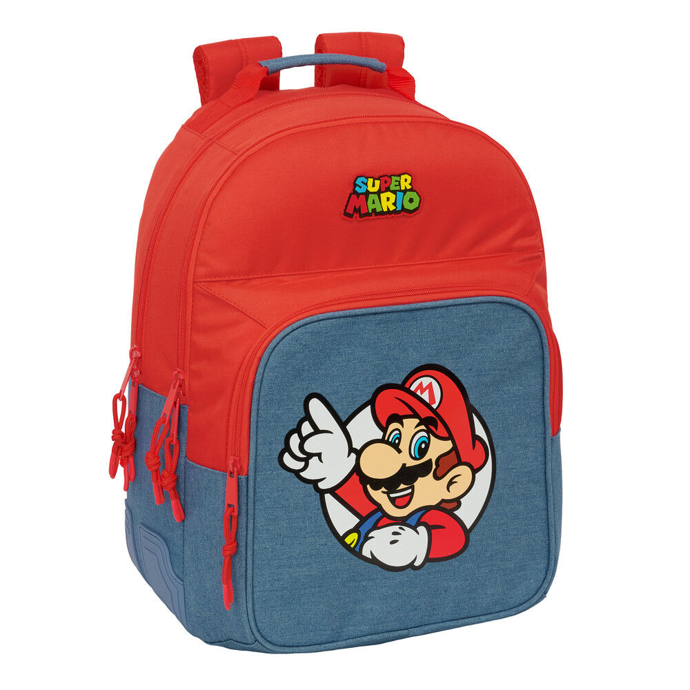 Mochila Super Mario 42cm adaptable