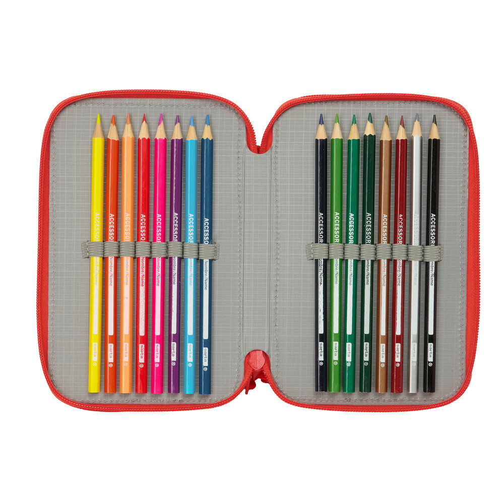 Plumier Super Mario triple 37pzs - Imagen 5