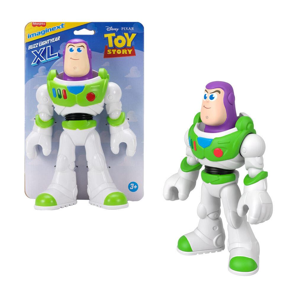 Figura XL Buzz Lightyear Toy Story Disney Pixar Imaginext 22cm