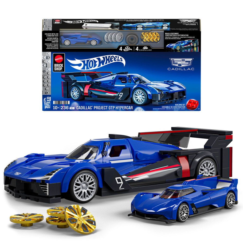 Set Construccion Speed Cadillac Project GTP Hot Wheels