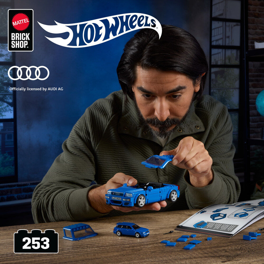 Set Construccion Speed Audi RS2 Hot Wheels