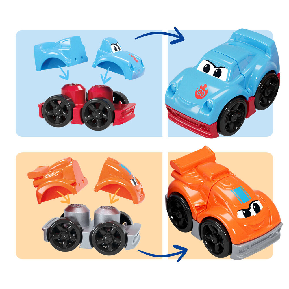 Camion de Carreras y Construccion MEGA Bloks 19pzs - Imagen 3