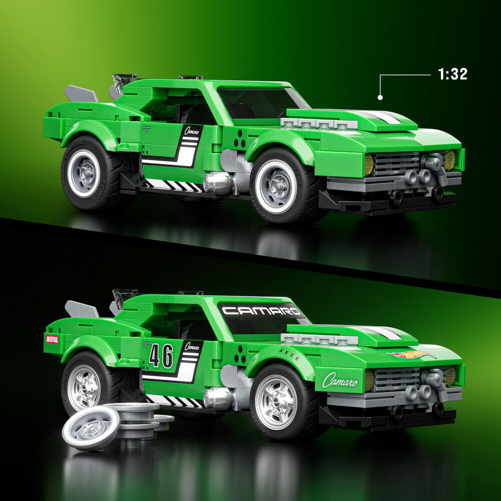 Set Construccion Speed 68 Custom Camaro Hot Wheels - Imagen 3