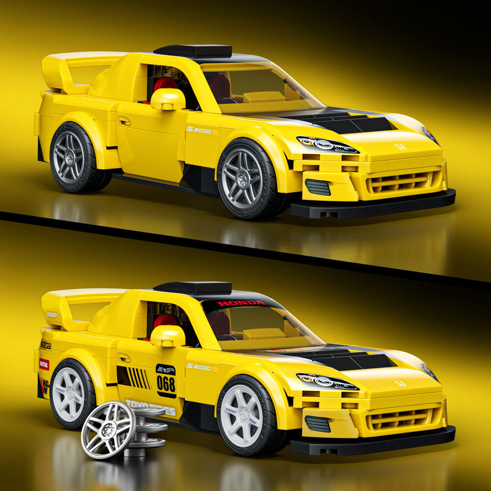 Set Construccion Speed HONDA S2000 Hot Wheels - Imagen 3