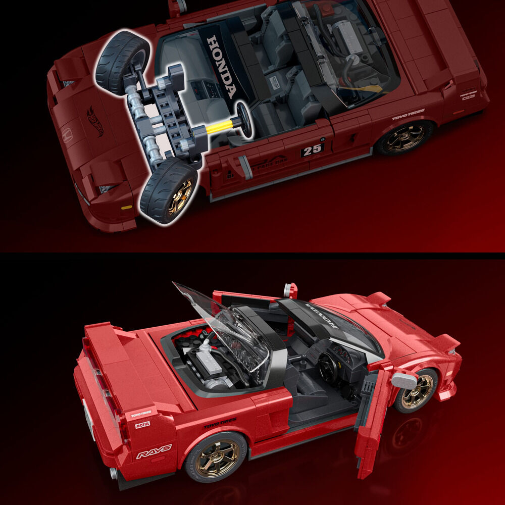 Set Construccion Elite Acura NSX Hot Wheels - Imagen 3