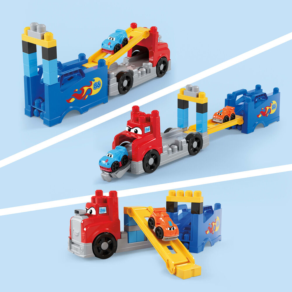 Camion de Carreras y Construccion MEGA Bloks 19pzs - Imagen 4