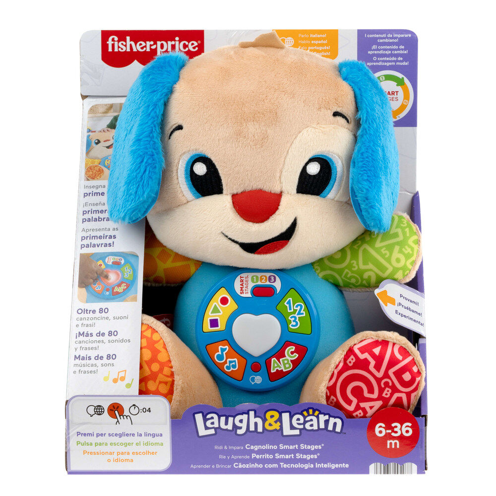 Peluche Perrito Aprende Conmigo Rie y Aprende - Imagen 5