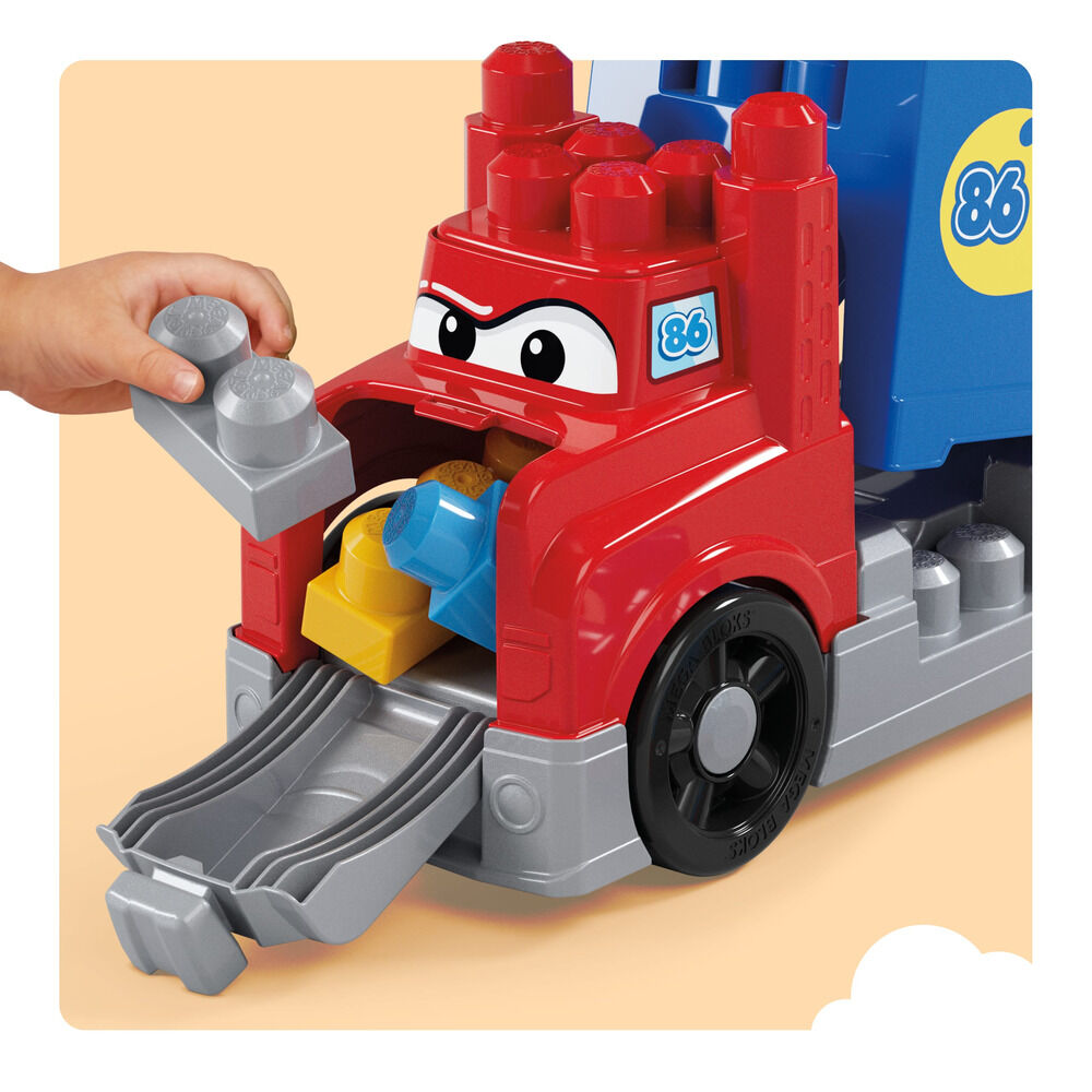 Camion de Carreras y Construccion MEGA Bloks 19pzs - Imagen 5