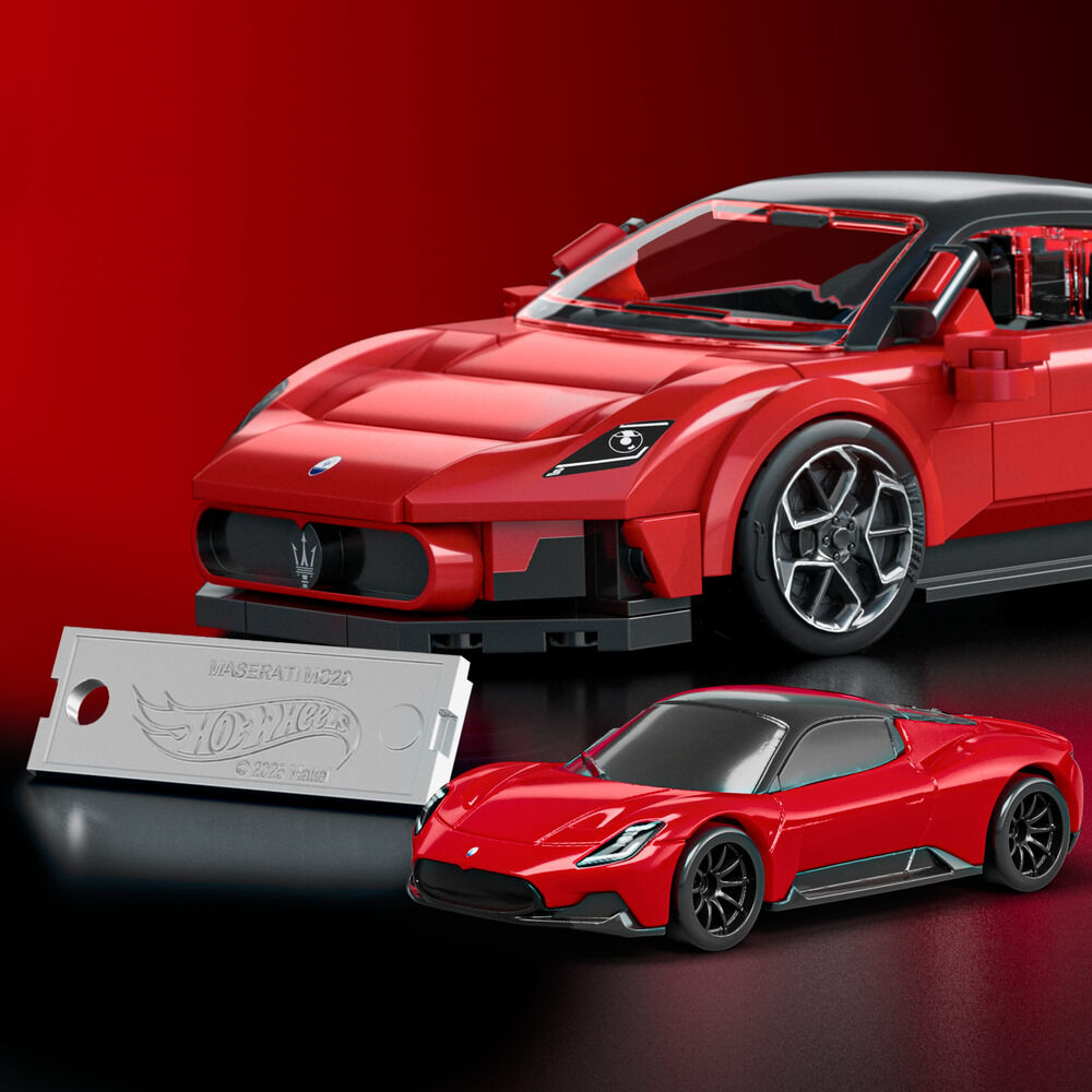 Set Construccion Speed Maserati MC20 Hot Wheels - Imagen 5