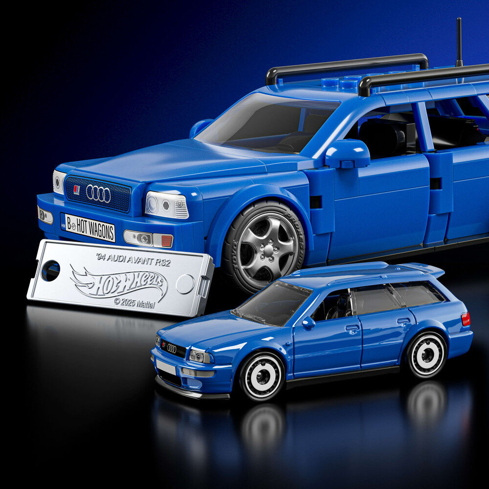 Set Construccion Speed Audi RS2 Hot Wheels - Imagen 5