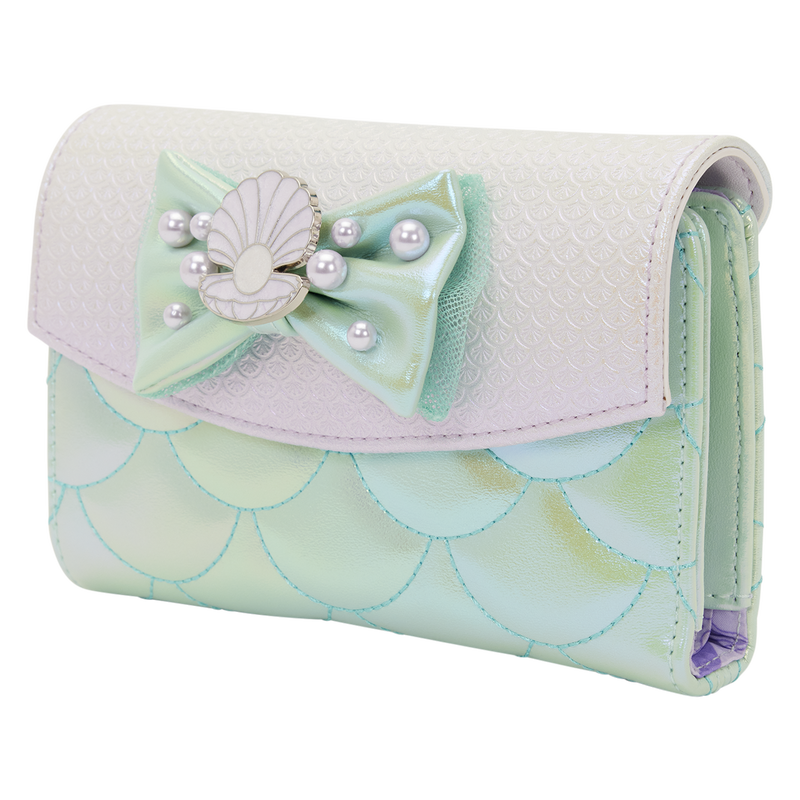 Cartera Iridescent Pearl La Sirenita Disney Loungefly - Imagen 6