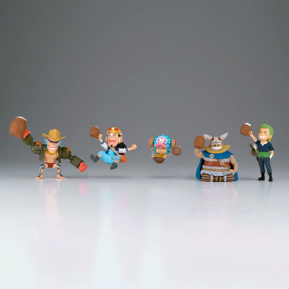 Figura Personajes World Collectable Figure Banquet 2 One Piece 7cm surtido