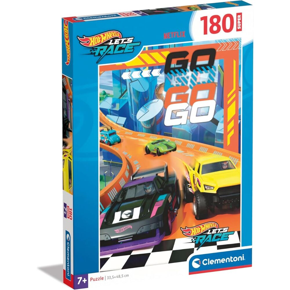 Puzzle Hot Wheels 180pzs