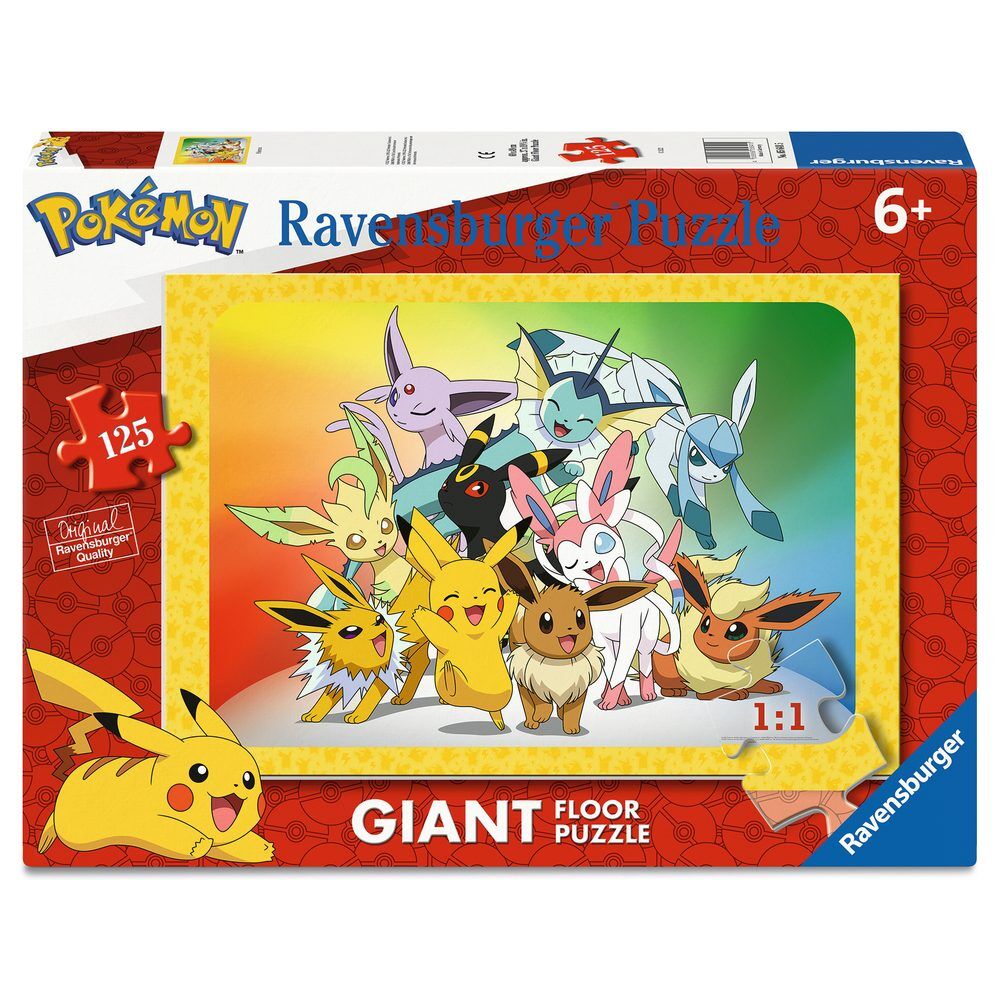 Puzzle Pokemon 125pzs