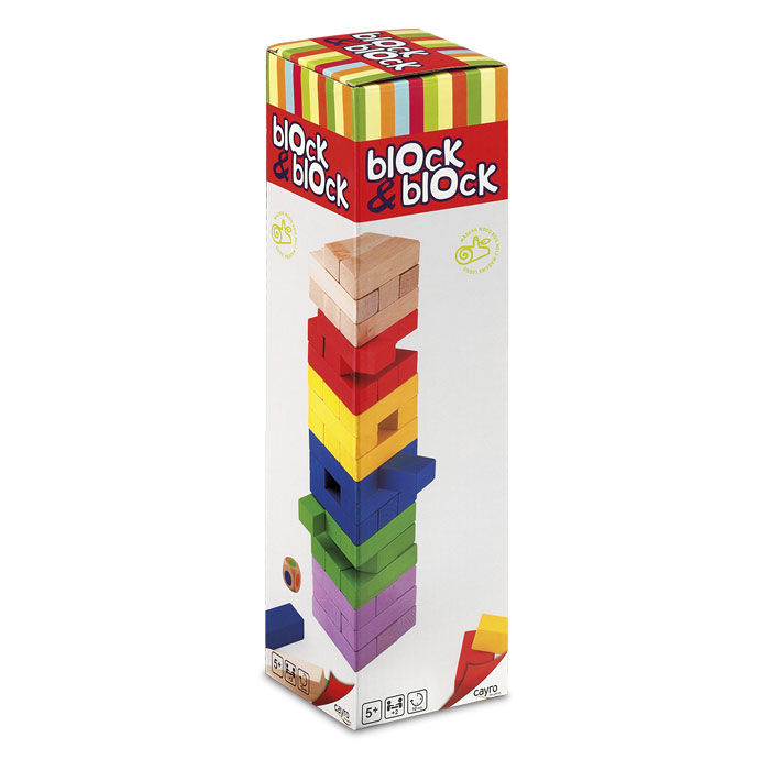 Juego Block & Block colores 54pz
