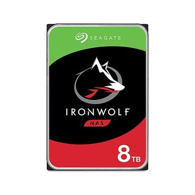 DISCO DURO 3.5  8TB SATA 3 SEAGATE 256MB IRONWOLF
