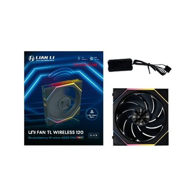 VENTILADOR 120X120 LIAN LI UNIFAN TL120 WIRELESS BLACK R