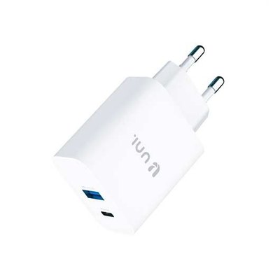 CARGADOR UNICO DUAL 45W USB-A + USB-C