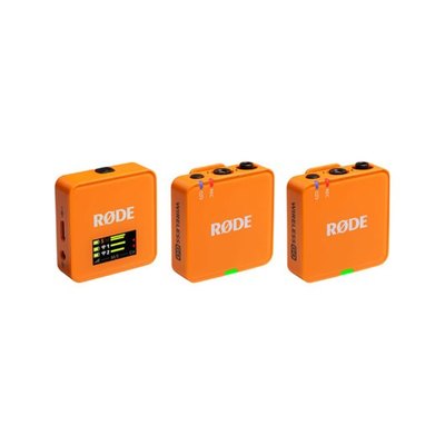 MICROFONO RODE WIRELESS GO III ORANGE