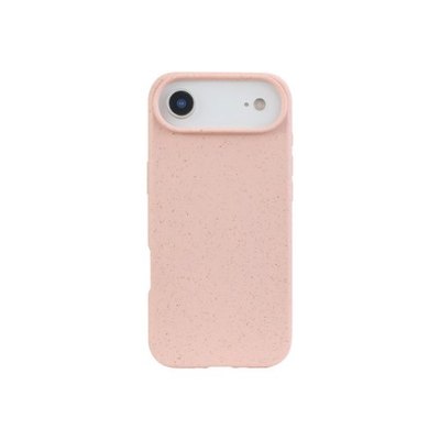 FUNDA QCHARX BIODEGRADABLE IPHONE 17 ROSA