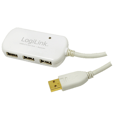 HUB 4 PUERTOS USB 2.0 LOGILINK UA0108 12METROS - Imagen 4