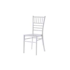 Silla CHIAVARI 28, apilable, polipropileno blanco