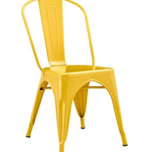 Silla TOL EK LIMITED, acero, amarilla
