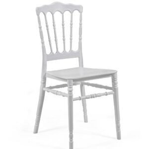 Silla WEDDING, apilable, polipropileno blanco
