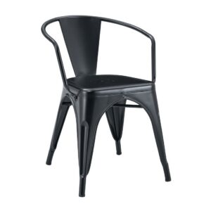 Sillón TOL EK LIMITED, acero, negro